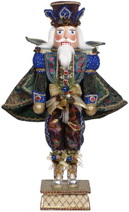 Mark Roberts Peacock Nutcracker, Medium - 33.5 Inches 42082