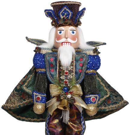 Mark Roberts Peacock Nutcracker, Medium - 33.5 Inches 42082