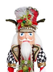 Mark Roberts North Pole Checkered Nutcracker Small 23.5" 42083
