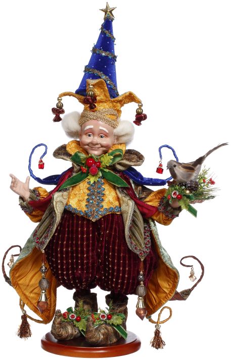 Mark Roberts- Maison du Soleil - Elfe Du Marche De Noel - 22.5 Inches 42091