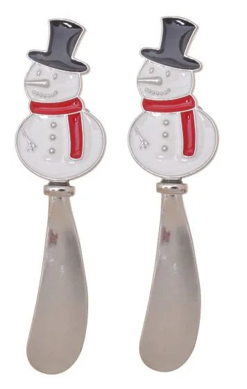 Christmas Pate and Cheese Knives - Snowman 42877