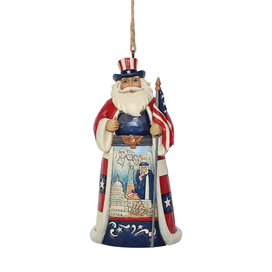 HWC Hanging International Santa (America) 22661