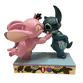 Disney Traditions - Angel (pink) & Stitch (blue)  36143