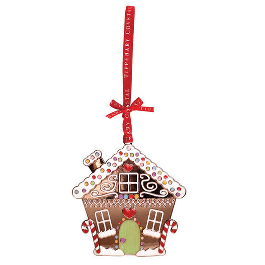 Gingerbread House Boxed Metal Ornament 34132i