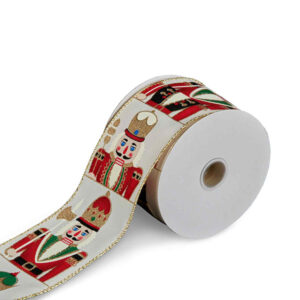Christmas Ribbon - with Nutcrackers 36599 (AND371)