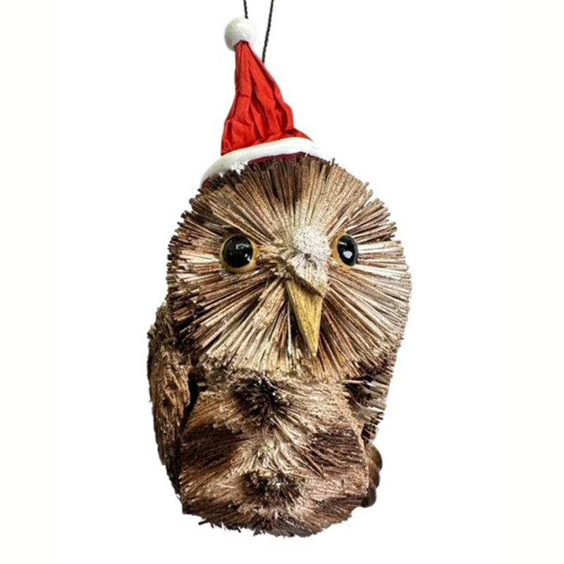 Tawny Owl - Australian Christmas Hanging Ornament 12656