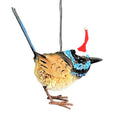Blue Wren - Australian Christmas Hanging Ornament 12656