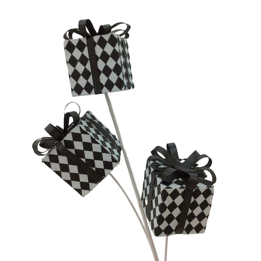 Black Harlequin Glift Spray 70cm 40639
