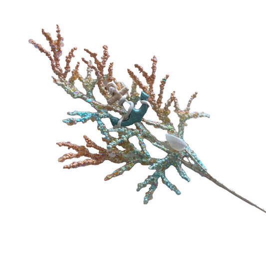 Christmas Coral Shell Spray 37492