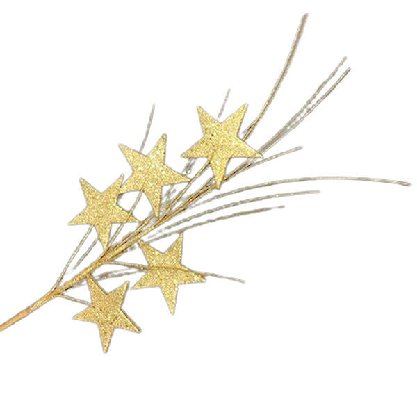 Christmas Gold Star Spray 32397