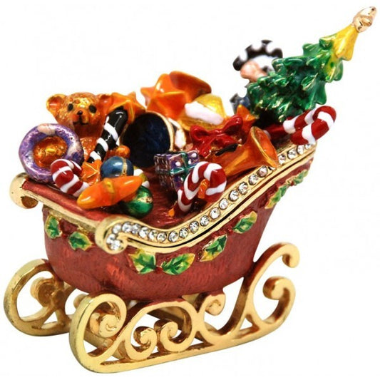 Christmas Sleigh Trinket Box 29317