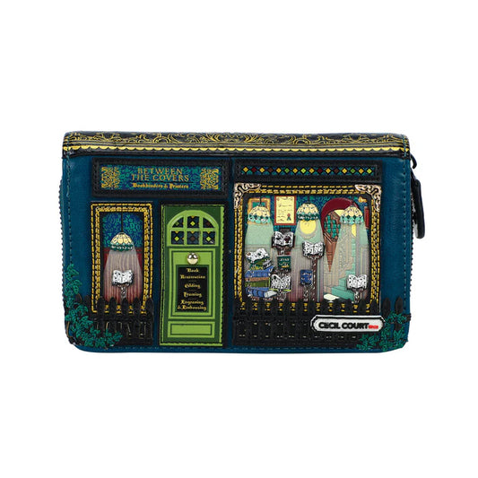 Vendula London Between the Covers Bookbinders Medium Ziparound Wallet 31536
