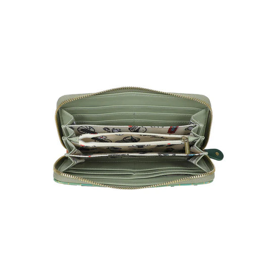 Vendula London Pie Shop Large Ziparound Wallet 33419