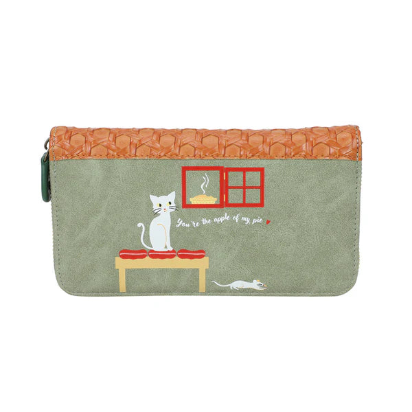 Vendula London Pie Shop Large Ziparound Wallet 33419