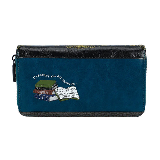 Vendula London Between the Covers Bookbinders Large Ziparound Wallet 33419