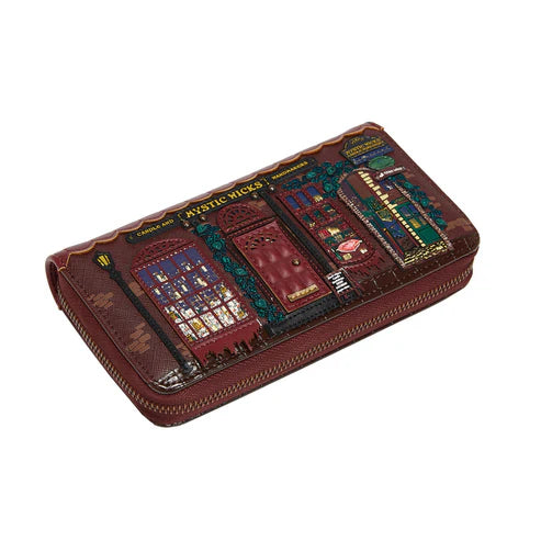 Vendula London Mystic Wicks Candle and Wandmakers Large Ziparound Wallet 33419