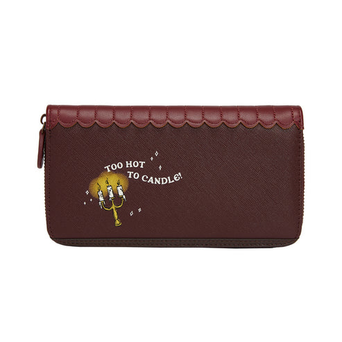 Vendula London Mystic Wicks Candle and Wandmakers Large Ziparound Wallet 33419