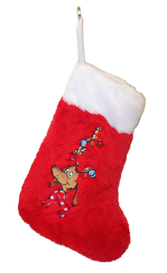 Red Max Grinch Stocking 37683