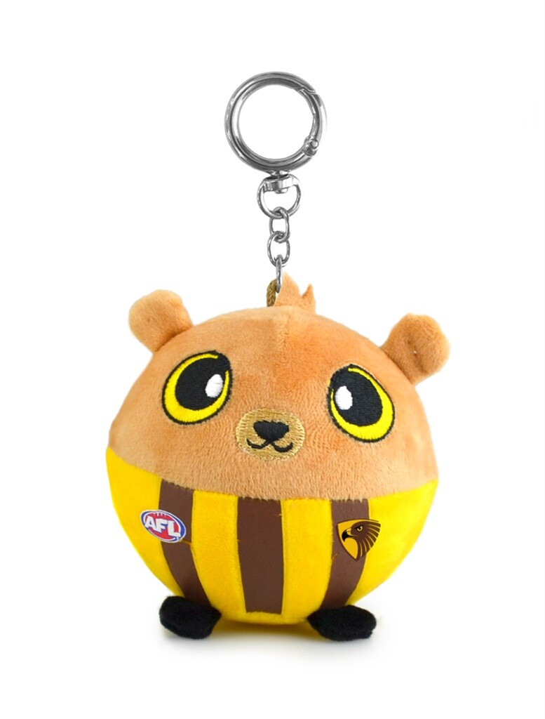 AFL Hawthorn Hawks Squishii Bag Charm 42671