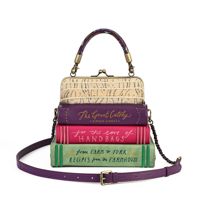 PRE-ORDER Vendula London - The Vendula Travelling Library Bookshop -Turn The Page Bag 42637
