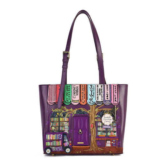 PRE-ORDER Vendula London - The Vendula Travelling Library Bookshop - Shopper Bag 42603