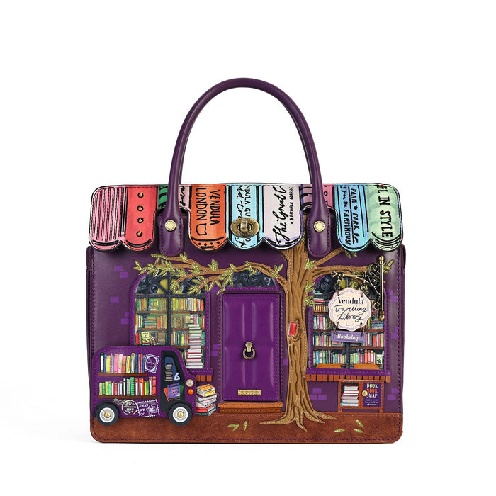 PRE-ORDER Vendula London - The Vendula Travelling Library Bookshop - Harriet Shoulder/ Backpack42627