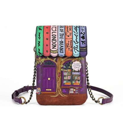 PRE-ORDER Vendula London - The Vendula Travelling Library Bookshop - Phone Pouch 42654