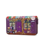 Vendula London - The Vendula Travelling Library Bookshop - Large Ziparound Wallet 42690