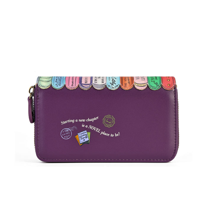 PRE-ORDER Vendula London - The Vendula Travelling Library Bookshop - Medium Ziparound Wallet 42690
