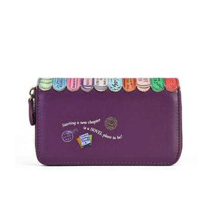 PRE-ORDER Vendula London - The Vendula Travelling Library Bookshop - Medium Ziparound Wallet 42690