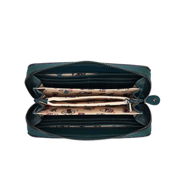 PRE-ORDER Vendula London - Haunted Theatre - Large Ziparound Wallet 42690