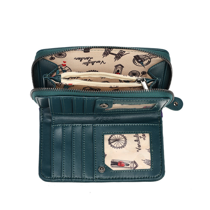 PRE-ORDER Vendula London - Haunted Theatre - Medium Ziparound Wallet 42690
