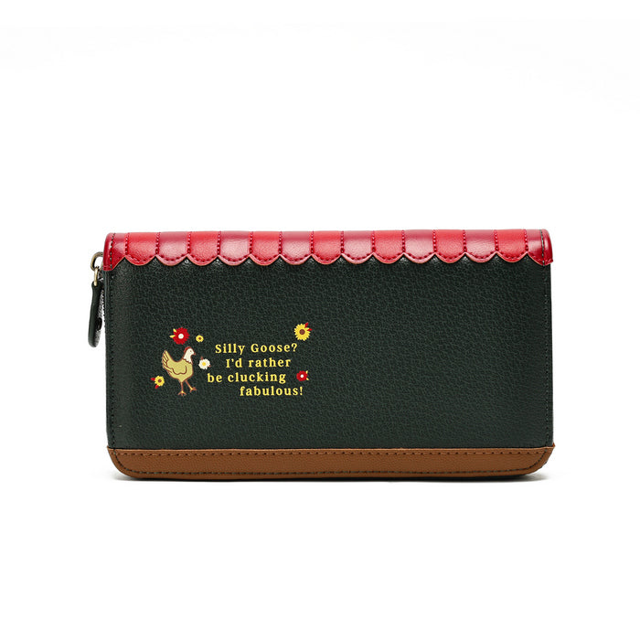 Vendula London The Farmhouse Pantry Large Zip around Wallet 42690