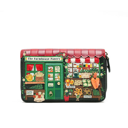 Vendula London The Farmhouse Pantry Medium Zip around Wallet 42690