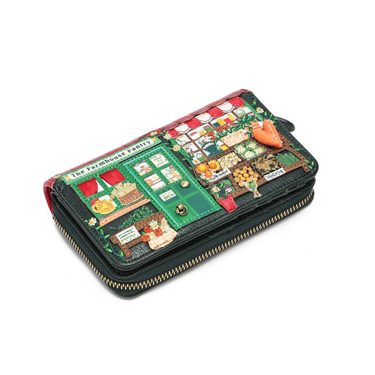 Vendula London The Farmhouse Pantry Medium Zip around Wallet 42690