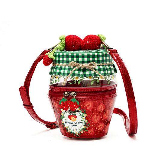 Vendula London The Farmhouse Pantry Strawberry Jam Bag 42670