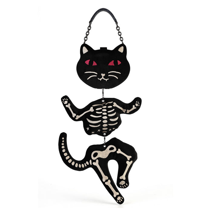 PRE-ORDER Vendula London Haunted Theatre Skelecat Bag 42638