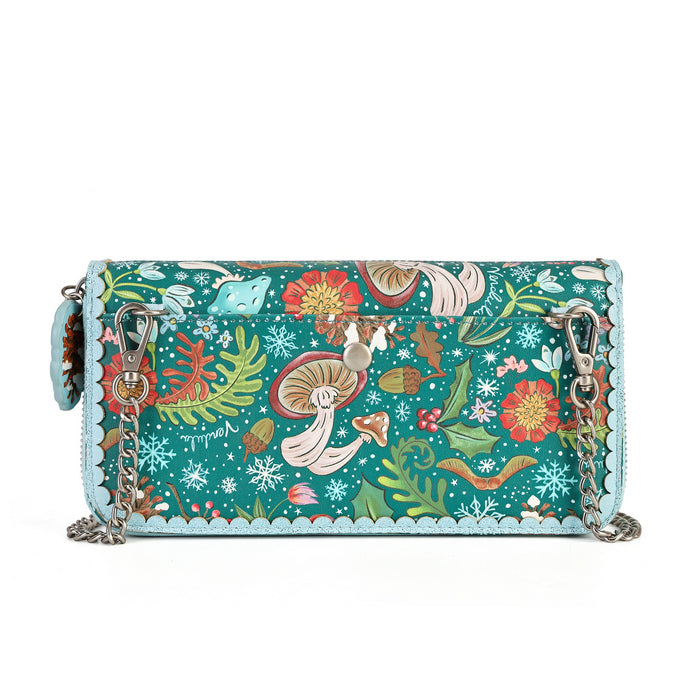 PRE-ORDER Fairy Village- Snowflake Edition-Large Ziparound Crossbody Wallet  42649