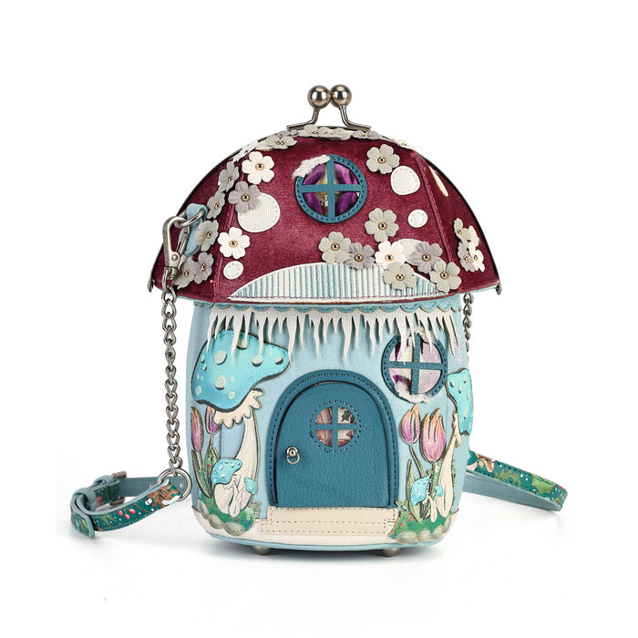 PRE-ORDER Fairy Village- Snowflake Edition- Toadstool House Bag 42615