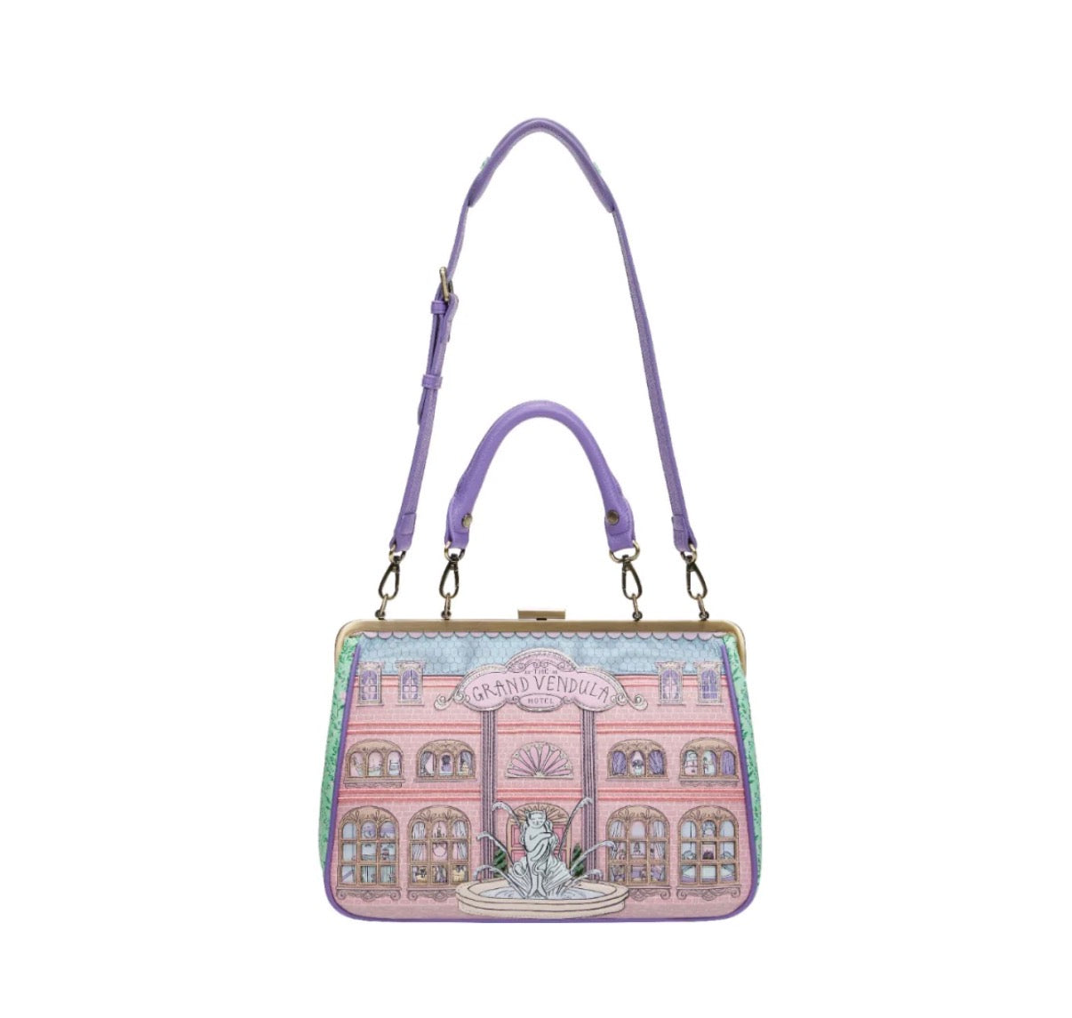 Vendula London The Grand Vendula Hotel Willow Clip Frame Bag 37807