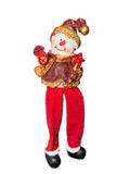 Shelf Sitter Red Snowman with Lantern 39668