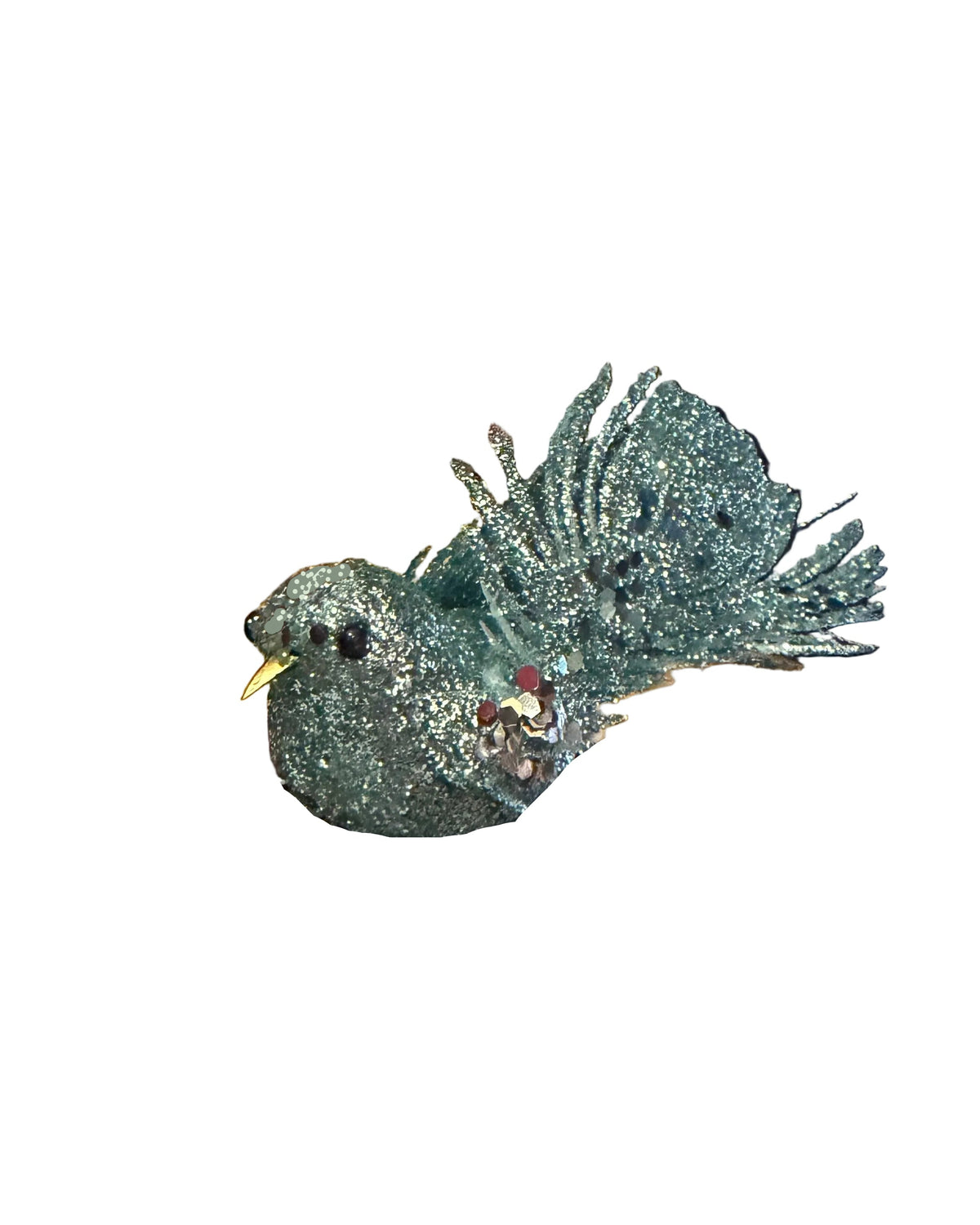 Light Blue Clip On Hanging Bird 37547