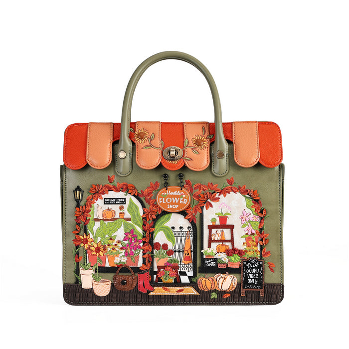 PRE-ORDER Vendula London Flower Shop - Amber Edition - Harriet Shoulder/ Backpack 42627