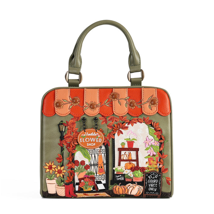 PRE-ORDER Vendula London Flower Shop - Amber Edition - Eliza Bag 42634