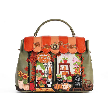 PRE-ORDER Vendula London Flower Shop - Amber Edition - Mini Grace Bag 42607