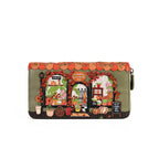 Vendula London Flower Shop - Amber Edition - Large Zip Around Wallet 42690