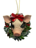Cute Pig Christmas Wreath Hanging Ornament 42426 (Copy)