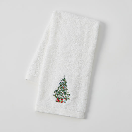 Decorative Christmas Tree Hand Towel 39705k