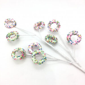 Green & Pink Doughnut Spray 40508