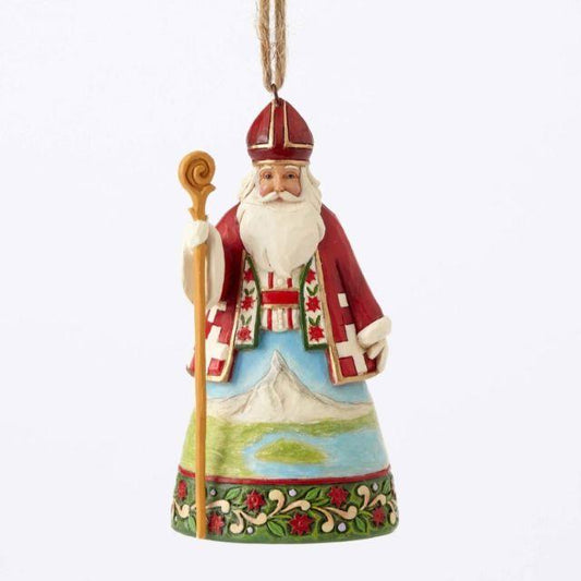 HWC Hanging International Santa (Swiss) 22661